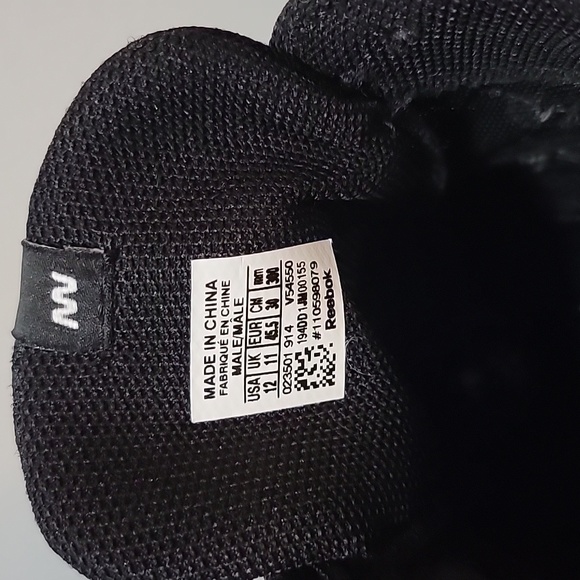 Reebok Ziglite 3D Fuse Frame Shoes, Black Size 12 - Picture 6 of 6